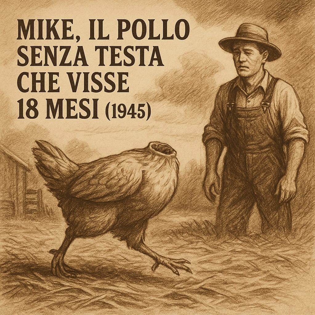 🐔 Mike, il pollo senza testa che visse 18 mesi (1945)