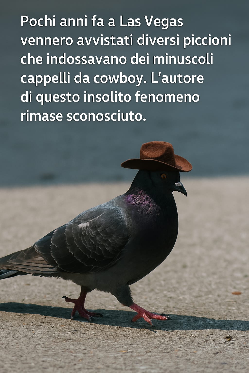 📖 I piccioni con il cappello da cowboy