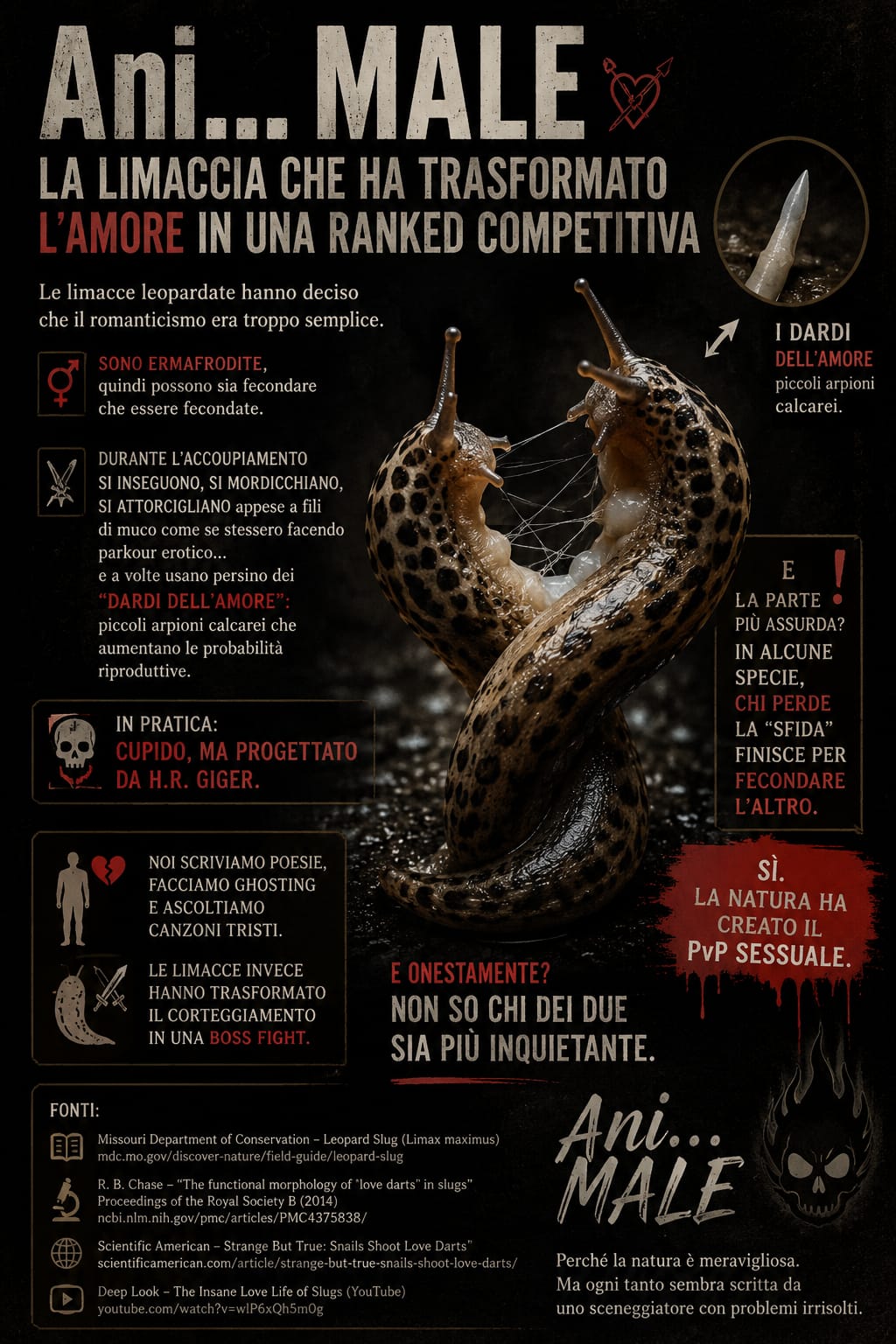 Ani… MALE — La limaccia che ha trasformato l’amore in una ranked competitiva