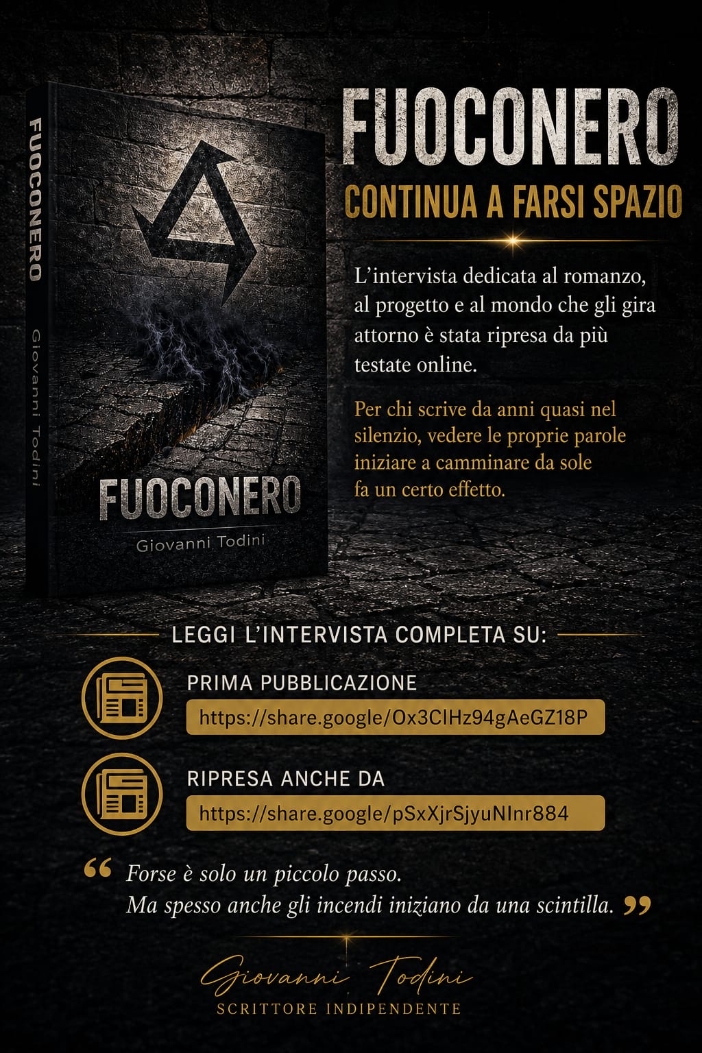 Fuoconero continua a farsi spazio