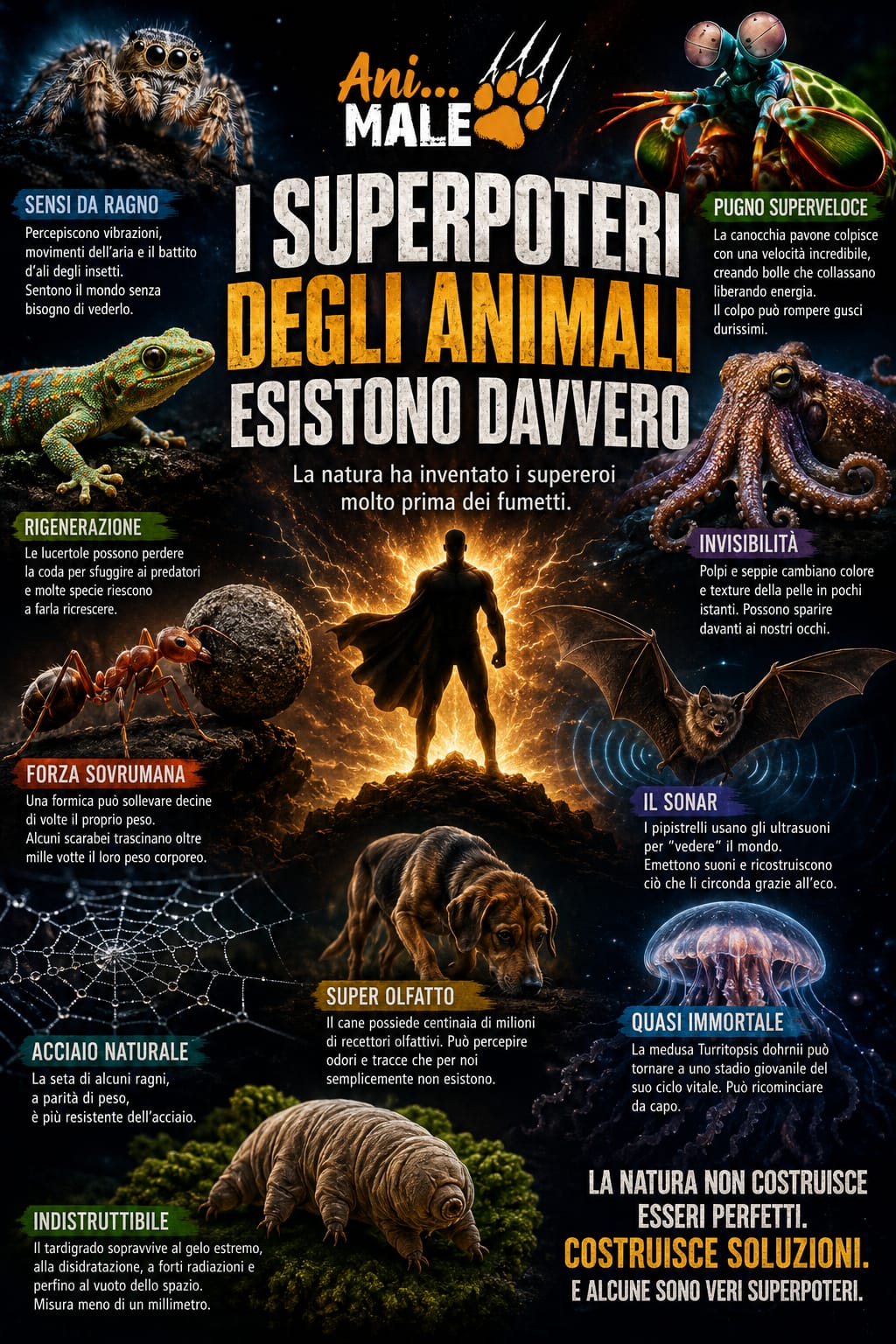 Ani… MALE — I superpoteri degli animali esistono davvero
