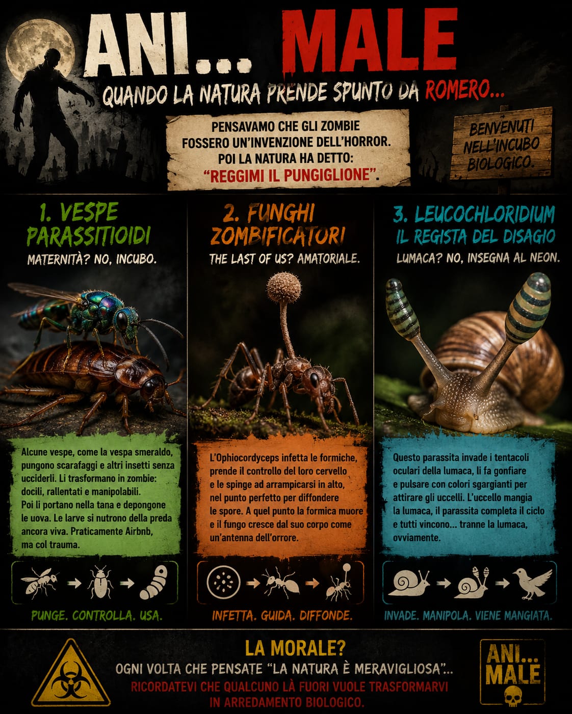 Ani… MALE- Quando la natura prende spunto da Romero…