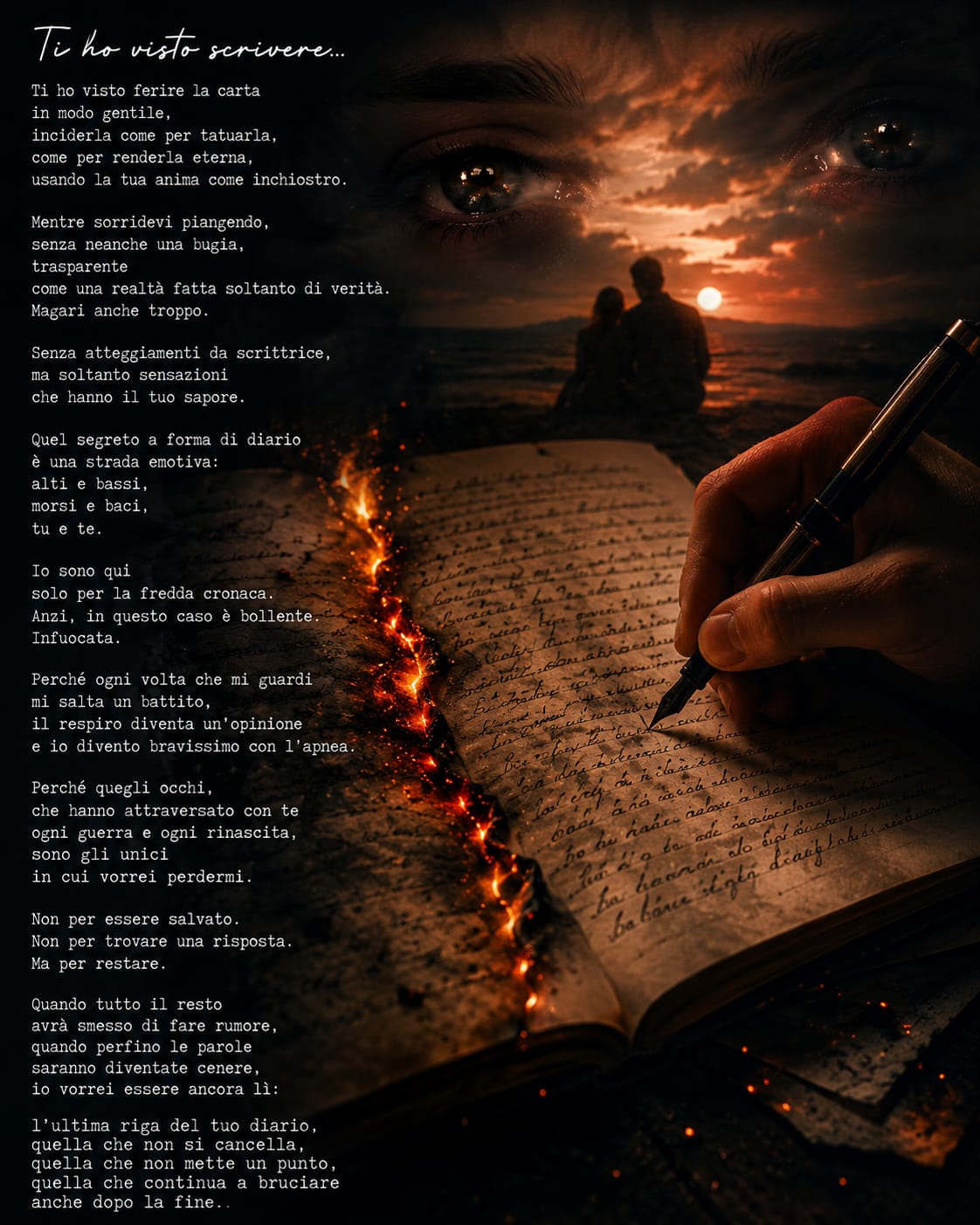 Ti ho visto scrivere…