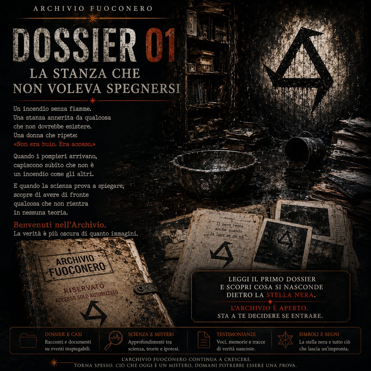 Dossier 01 – La stanza che non voleva spegnersi