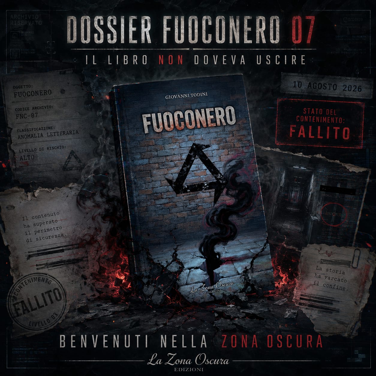 DOSSIER FUOCONERO #07 — IL LIBRO CHE NON DOVEVA USCIRE