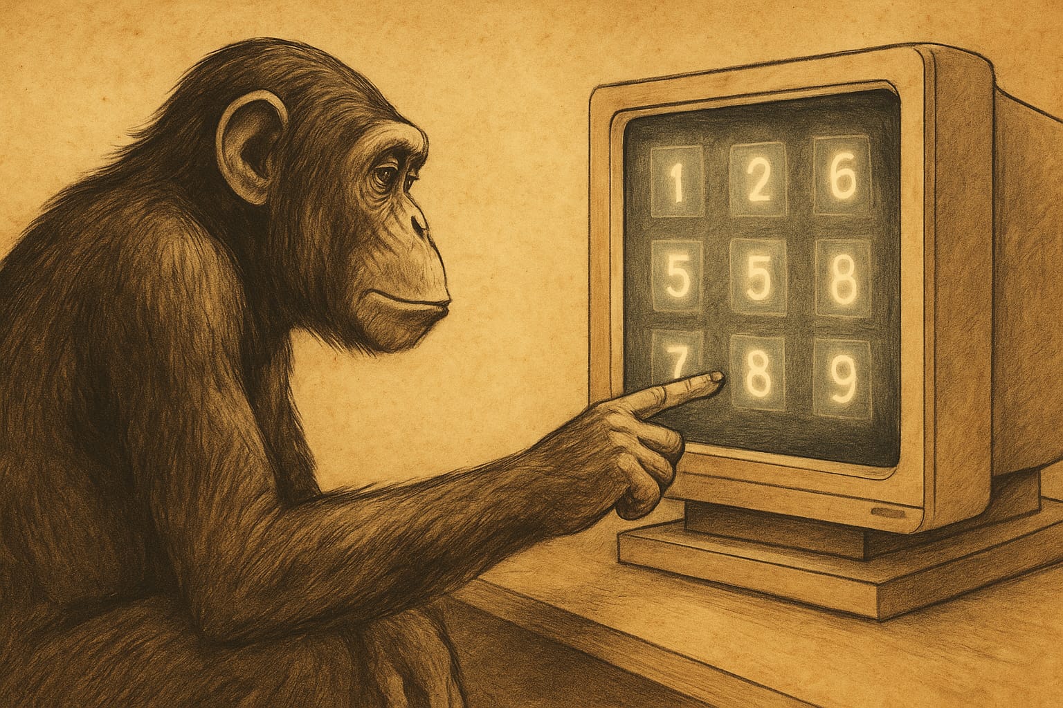 🐒 Lo scimpanzé del memory
