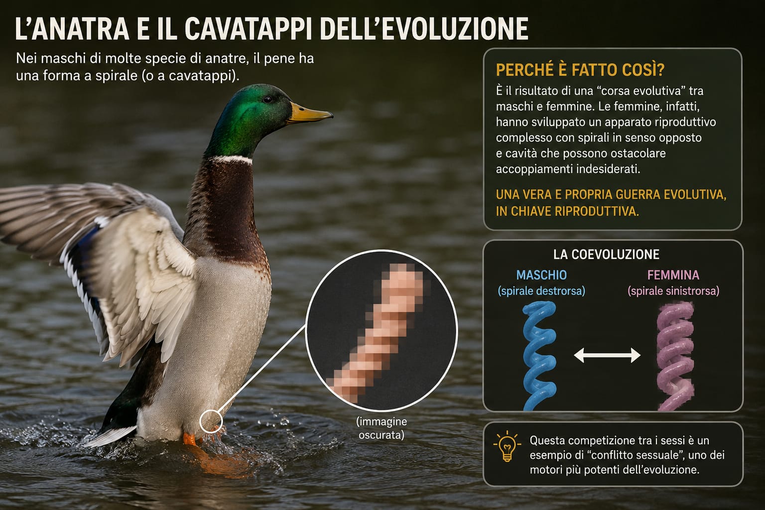 Ani… MALE — L’anatra e il cavatappi dell’evoluzione
