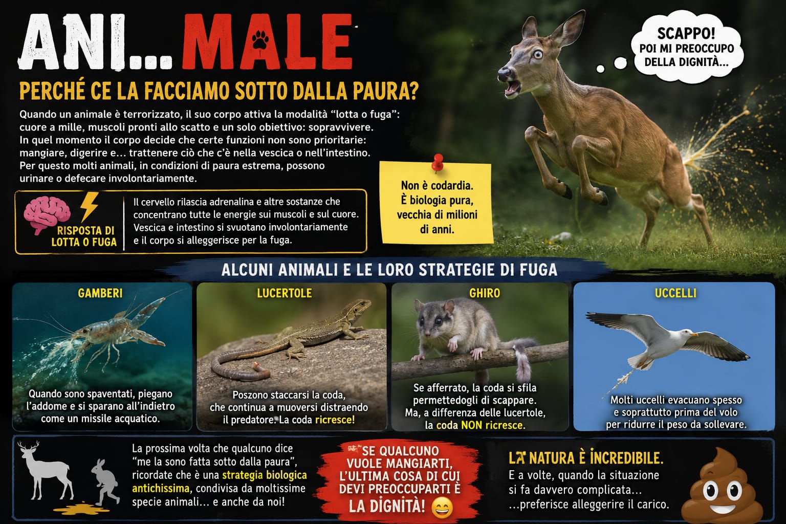 Ani… MALE – Perché ce la facciamo sotto dalla paura?