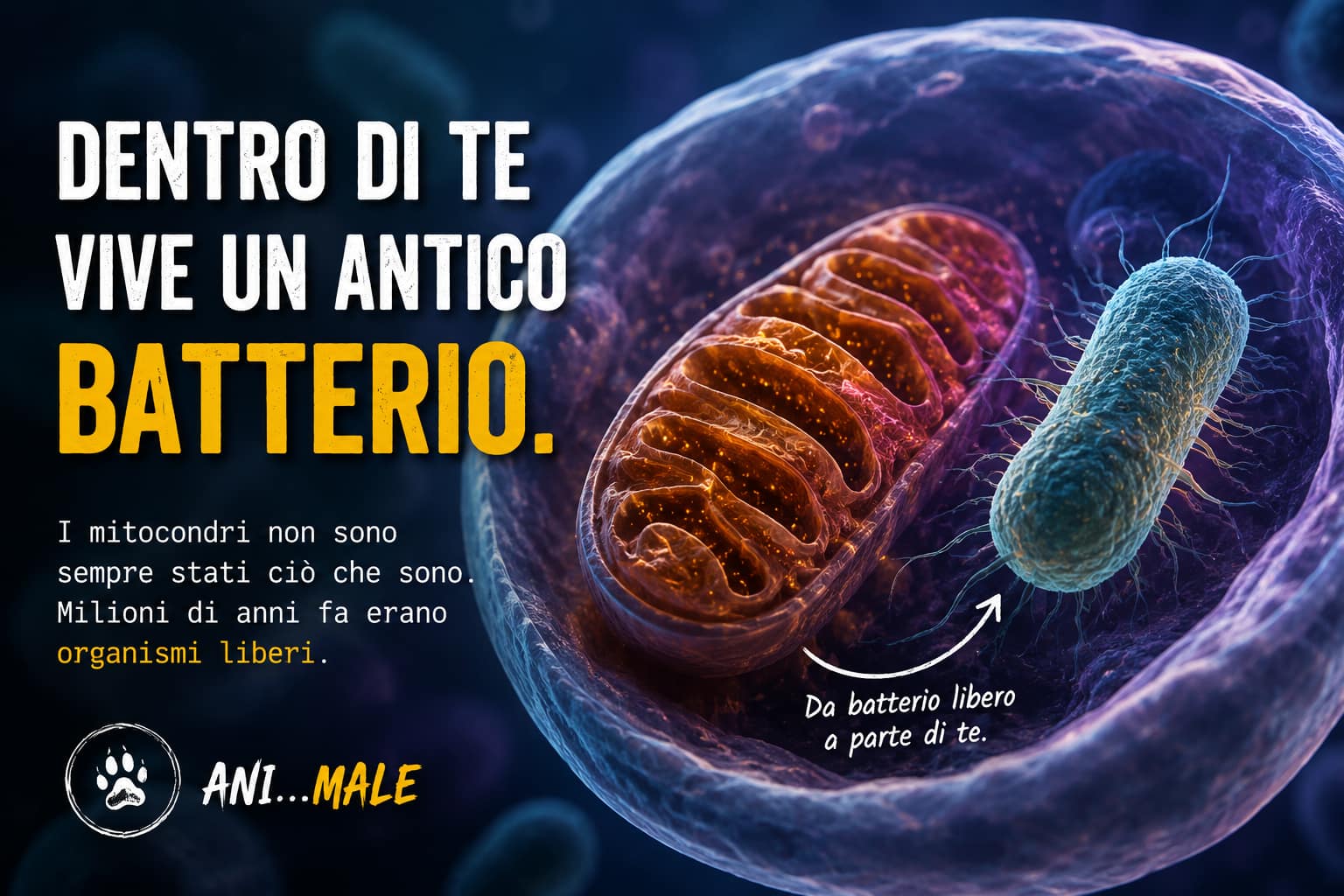 Ani… MALE– Dentro di voi vive un antico batterio