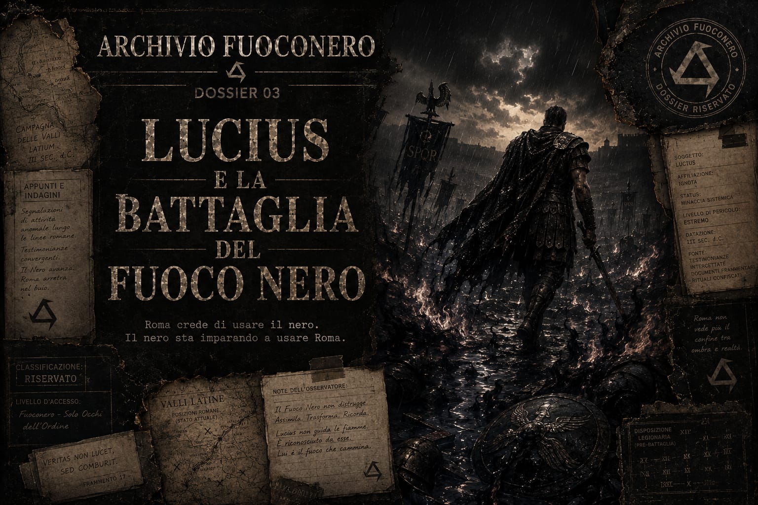 Dossier 03 – Lucius e la Battaglia del Fuoco Nero