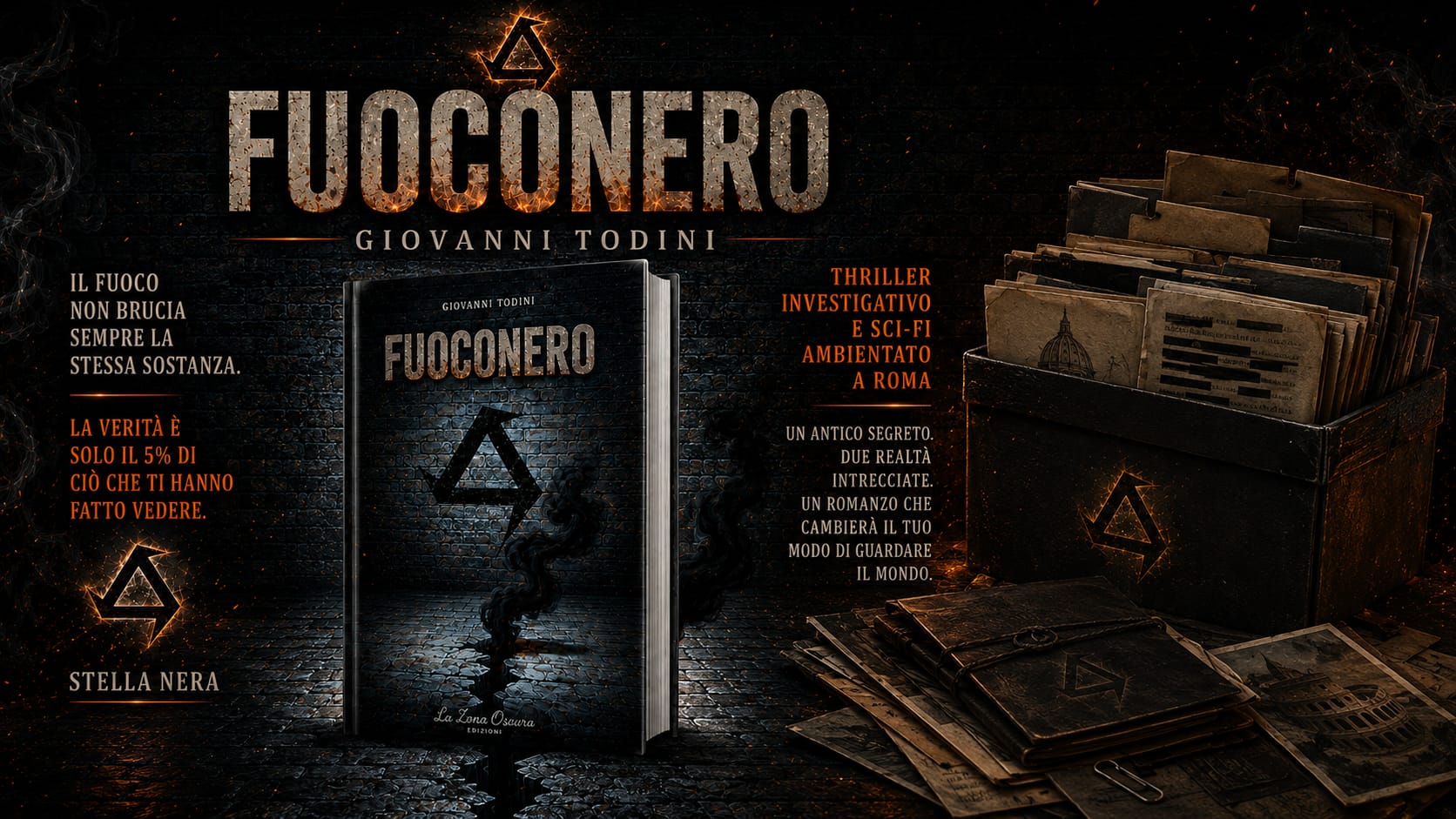 Fuoconero, il romanzo