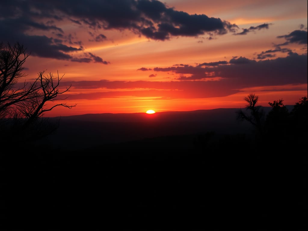 Un altro tramonto…